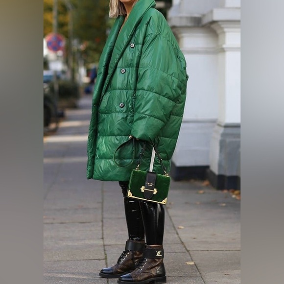 Baum und Pferdgarten Green Oversized Siri Coat, XS, Puffer - Picture 5 of 13